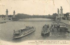 CPA Paris Le Pont Alexandre III 