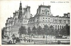 CPA Paris l'Hotel de Ville 