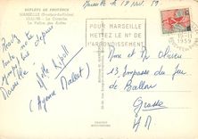 CPM Reflets de Provence Marseille Bouches du Rhone La Corniche Le Vallon des Auffes Bateaux