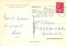 CPM Les Chateaux de la Loire Chambord Blois Cheverny 