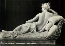 CPM Roma A Canova Paolina Bonaparte Museo Borghese 