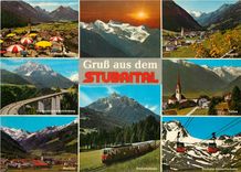 CPM Herrliches Stubaital Erholungsgebiet und Sommerschilauf in den Alpen Tirol 