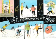 CPM Les Commandements de la Skieuse Ski