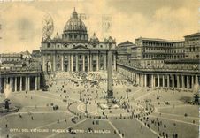 CPM Citta del Vaticano Piazza S Pietro La Basilica 