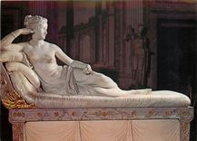 CPM Roma Galeria Borgese Canova Paolina Borghese 