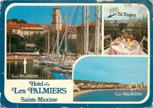 CPM St Tropez Hotel Les Palmiers Sainte Maxime 
