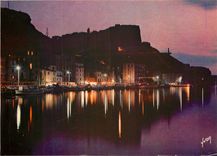 CPM Couleurs et Lumiere de France La Corse oasis de Beaute Bonifacio Les reflets du port domine par 