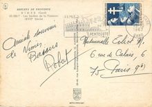 CPM Reflets de Provence Nimes Gard Les jardins de la Fontaine 