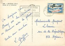 CPM Bourges Cher Abside de la Cathedrale