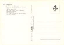 CPM Versailles La Galerie des Glaces 