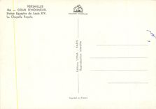 CPM Versailles Cour d'Honneur Statue Equestre de Louis XIV Le Chapelle Royale 