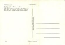 CPM Versailles La Maison de la Reine vue de la salle de Bal 