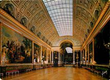 CPM Couleurs et Lumiere de France Chateau de Versailles Yvelines Galerie des Batailes 