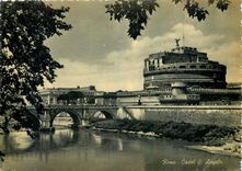 CPM Roma Pont et chateau Saint Ange 