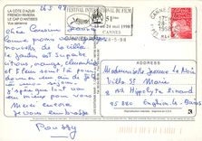 CPM La Cote d'Azur Le Cap d'Antibes Vue aerienne