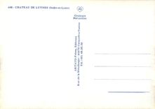 CPM Chateau de Luynes Indre et Loire 
