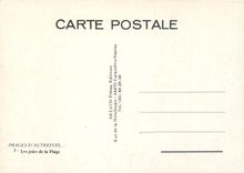 REPRO Images d'Autrefois Les joies de la Plage
