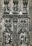 CPM Aix en Provence B du R Cathedrale Saint Sauveur Portail Partie inferieure gauche 