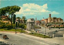 CPM Roma Vue generale et l'Arc de Constantine 