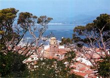 CPM Saint Tropez Var Vue sur le clocher et les toits depuis la Citadelle 