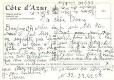 CPM Cote d'Azur Antibes Vue generale au fond les Alpes