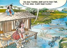 CPM Folklore normand humoristique 