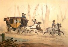 CPM Adam La chaise de Poste Musee Carnavalet Paris 