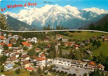 CPM Le Plateau d'Assy Hte Savoie et le massif du Mont Blanc 