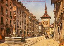 CPM Suisse Berne Fontaine Zahringer et tour Zeitglocken 