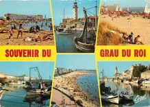 CPM Le Languedoc le Grau du Roi Gard Divers aspects de la nouvelle plage 