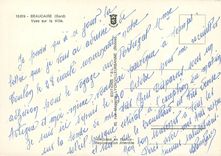 CPM Beaucaire Gard Vues sur la Ville 