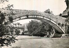 CPM Castellane B A Vieux pont sur le Verdon 
