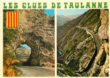 CPM Paysages de France Route Napoleon Les Clues de Taulanne Alpes de Haute Provence 