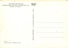 CPM Paysages de France Castellane Alpes de Haute Provence