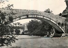 CPM Castellane B A Vieux Pont sur le Verdon 