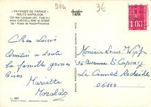 CPM Paysages de France Route Napoleon Col des Lecques