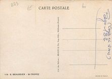 CPM Beaussier St Tropez 