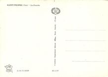 CPM Saint Tropez Var La Ponche 