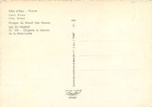 CPM Cote d'Azur France Rivages du Massif des Meures