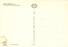 CPM Saint Tropez Var Vue aerienne Plage des Salins