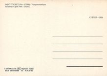 CPM Saint Tropez Var Vue Panoramique aerienne du port vers l'Esterel