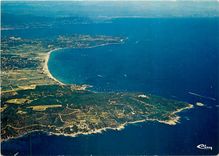 CPM Saint Tropez Var Baie de Pampelonne Vue aerienne 