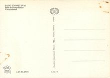 CPM Saint Tropez Var Baie de Pampelonne Vue aerienne