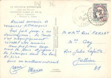 CPM Le Gevaudan Pittoresque Pays des Sources Langogne Lozere Station climatique Rivieres a truites