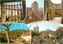 CPM Souvenir de Gourdon 