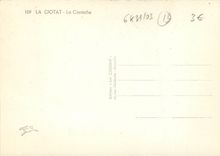 CPM La Ciotat La Corniche 