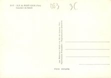 CPM Ile de Port Cros Var Coucher de Soleil