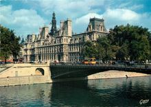 CPM Paris L'Hotel de Ville 