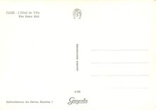 CPM Paris L'Hotel de Ville 