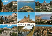 CPM Le Carrefour du Monde Marseille Souvenir 